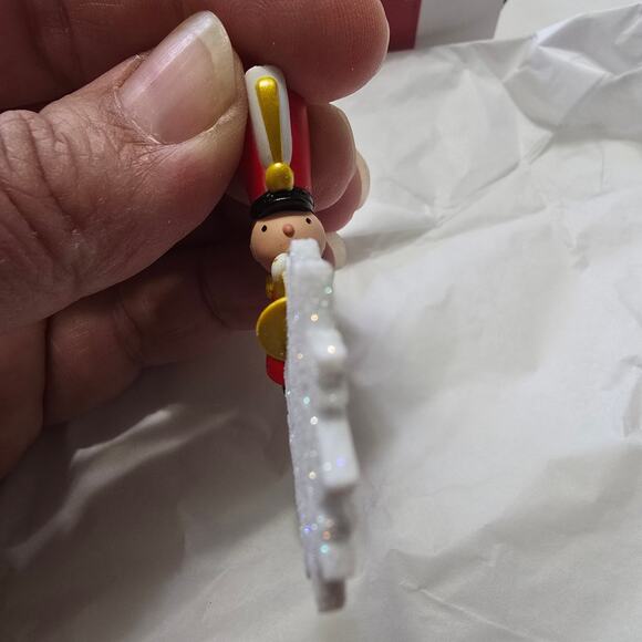 Hallmark 2024 Terrific Trumpet Snowflake Christmas Tree Ornament NIB - Picture 6 of 6